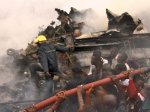 Упал самолет на жилые дома, практически 200 человек погибло