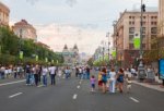 В пятницу из-за концерт на Крещатике перекроют движение транспорта