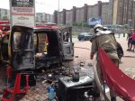 В столице взорвался автомобиль